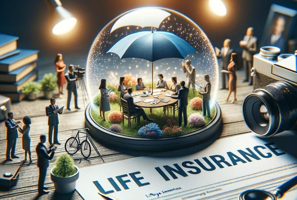 life insurance realistic photo of, award winning photograph, 50mm Cinematic Lighting Photography: Lifestyle.